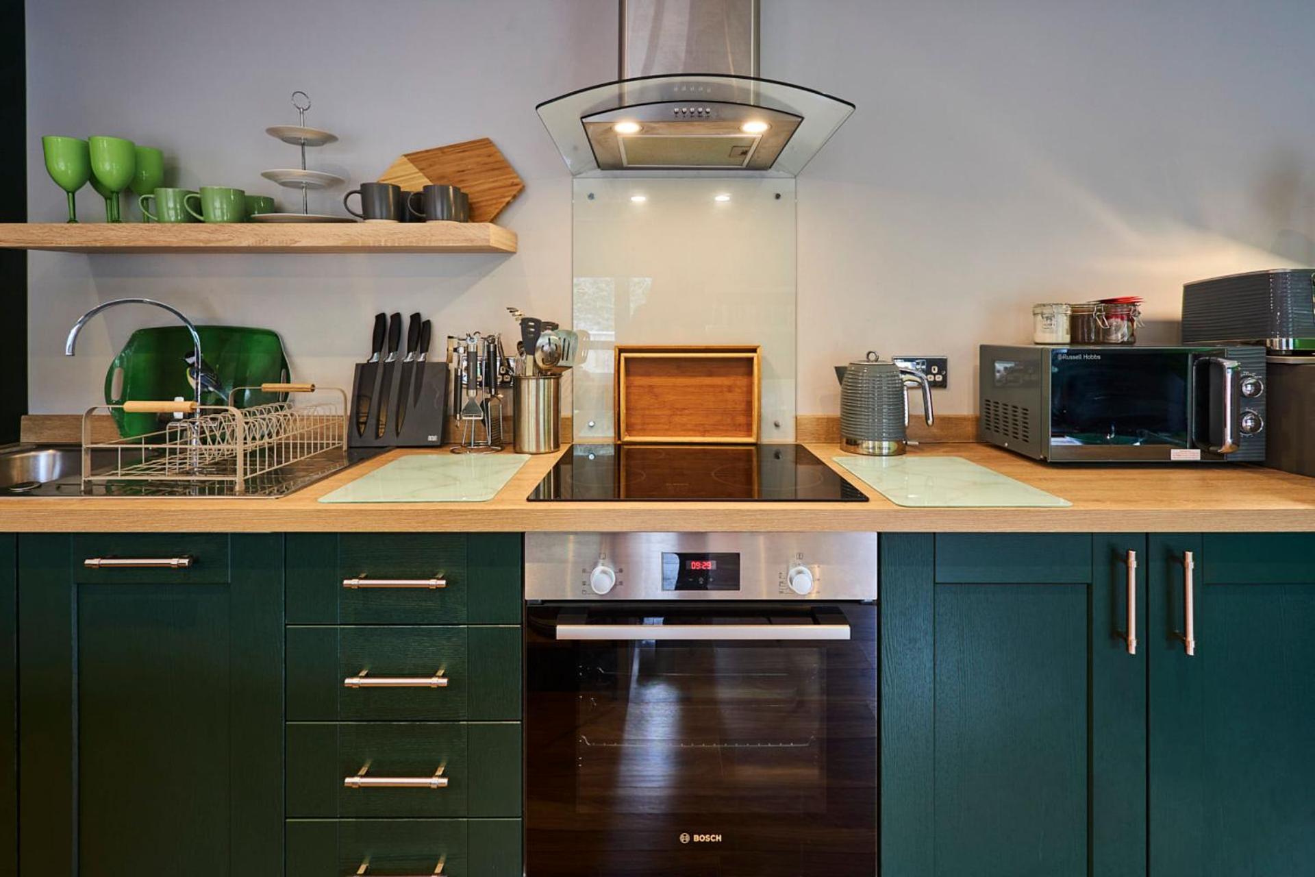 Host & Stay - Forest Green Lodge Alnwick Exteriör bild
